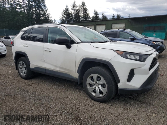 2019 Toyota RAV4 LE with VIN 2T3F1RFVXKC003695, listed as a Copart auction lot 52426575 with 59,163 mi miles and Salvage Title. Bid and sale history available at DreamBid. Image 4.
