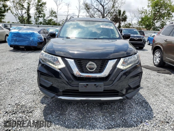 2018 Nissan Rogue SV with VIN JN8AT2MV9JW349335, listed as a Copart auction lot 52323385 with 74,461 mi miles and Salvage Title. Bid and sale history available at carsss.com. Image 5.