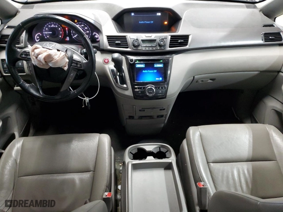 2016 Honda Odyssey Touring Elite with VIN 5FNRL5H97GB012933, listed as a Copart auction lot 48786975 with 117,583 mi miles and Salvage Title. Bid and sale history available at carsss.com. Image 8.
