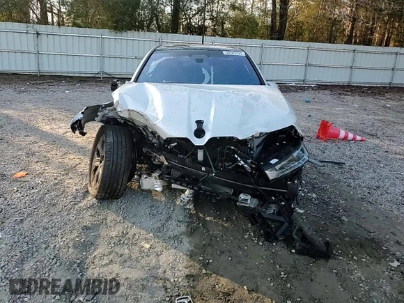 2025 BMW iX xDrive50 with VIN WB523CF0XSCS62033, listed as a Copart auction lot 42503325 with 7,294 mi miles and Salvage Title. Bid and sale history available at carsss.com. Image 11.
