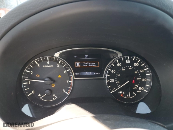 2016 Nissan Altima 2.5 S with VIN 1N4AL3AP3GC279144, listed as a Copart auction lot 41677545 with 42,537 mi miles and Salvage Title. Bid and sale history available at carsss.com. Image 9.