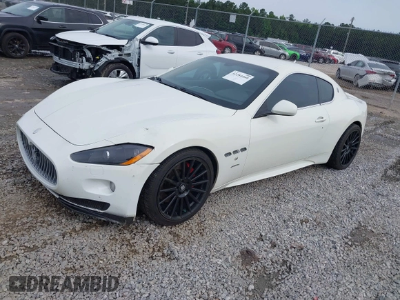 2012 Maserati GranTurismo S with VIN ZAM45KLA3C0062348, listed as a IAAI auction lot 42284460 with 73,731 mi miles and . Bid and sale history available at DreamBid. Image 2.
