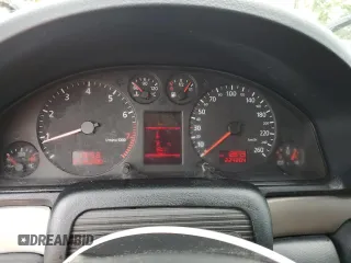2001 Audi A4 with VIN WAUDC68D31A138398, listed as a Copart auction lot 63600565 with 224,204 mi miles and Salvage title. Bid and sale history available at DreamBid. Image 9.