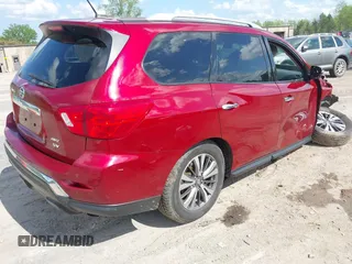 2018 Nissan Pathfinder Platinum with VIN 5N1DR2MM7JC644901, listed as a IAAI auction lot 42285497 with 109,247 mi miles and . Bid and sale history available at DreamBid. Image 4.