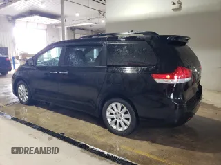 2012 Toyota Sienna XLE with VIN 5TDDK3DC9CS047319, listed as a Copart auction lot 53173405 with 198,654 mi miles and Salvage Title. Bid and sale history available at carsss.com. Image 2.