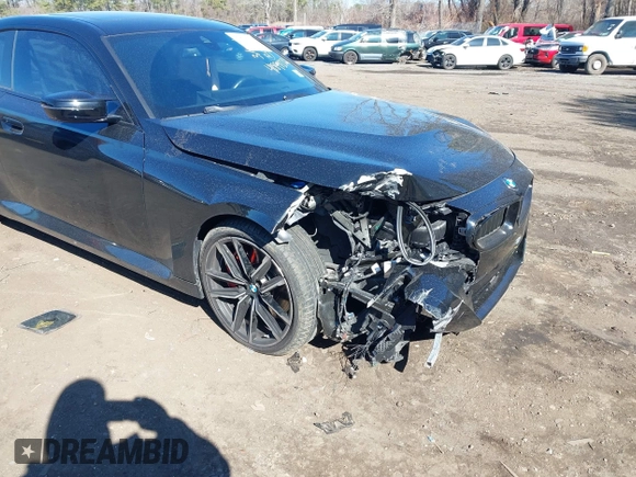 2024 BMW 2 Series M240i xDrive with VIN 3MW53CM0XR8E00477, listed as a IAAI auction lot 41899332 with 6,262 mi miles. Bid and sale history available at carsss.com. Image 6.