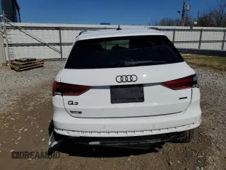 2021 Audi Q3 S line Premium Plus with VIN WA1EECF38M1041061, listed as a Copart auction lot 46298345 with 87,225 mi miles and Clean Title. Bid and sale history available at carsss.com. Image 6.