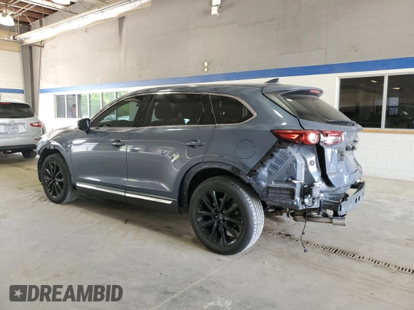 2023 Mazda CX-9 Carbon Edition with VIN JM3TCBDY9P0631797, listed as a Copart auction lot 54520525 with 16,018 mi miles and Salvage title. Bid and sale history available at DreamBid. Image 2.
