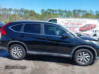 2015 Honda CR-V EX-L with VIN 2HKRM3H7XFH551434, listed as a IAAI auction lot 41859175 with 91,748 mi miles. Bid and sale history available at carsss.com. Image 13.