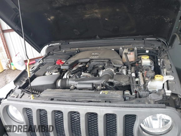 2020 Jeep Wrangler Unlimited Sport S z VIN 1C4HJXDG1LW103364, wystawiony jako IAAI lot #41541954 z przebiegiem 57 735 mil mil oraz . Historia ofert i sprzedaży dostępna na DreamBid. Obrazek 10.