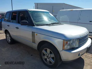2003 Land Rover Range Rover HSE with VIN SALME11483A134918, listed as a IAAI auction lot 42476185 with 147,629 mi miles and . Bid and sale history available at DreamBid. Image 1.
