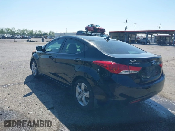 2013 Hyundai Elantra Limited with VIN KMHDH4AE9DU664514, listed as a IAAI auction lot 42031666 with 90,517 mi miles and . Bid and sale history available at DreamBid. Image 3.