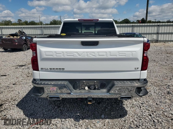 2023 Chevrolet Silverado 1500 LT with VIN 1GCUDDE87PZ305044, listed as a Copart auction lot 70688244 with 26,306 mi miles and Salvage Title. Bid and sale history available at carsss.com. Image 6.