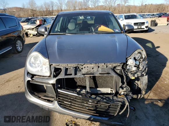 2004 Porsche Cayenne Turbo with VIN WP1AC29P24LA94165, listed as a Copart auction lot 81090334 with 49,635 mi miles and Salvage title. Bid and sale history available at DreamBid. Image 5.