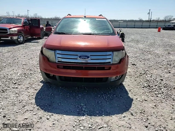 2007 Ford Edge SEL with VIN 2FMDK38C07BA78259, listed as a Copart auction lot 48955675 with 193,868 mi miles and Salvage Title. Bid and sale history available at carsss.com. Image 10.