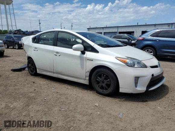 2015 Toyota Prius Four with VIN JTDKN3DU8F1885592, listed as a Copart auction lot 62316715 with 339,345 mi miles and Salvage title. Bid and sale history available at DreamBid. Image 4.