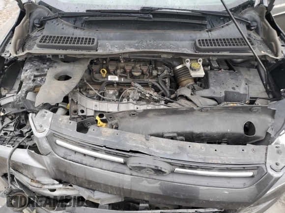 2016 Ford Escape SE with VIN 1FMCU9G97GUA48555, listed as a Copart auction lot 49285395 with 106,941 mi miles and Salvage Title. Bid and sale history available at DreamBid. Image 12.