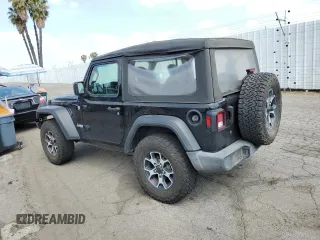 2021 Jeep Wrangler Sport z VIN 1C4GJXAG1MW637028, wystawiony jako Copart lot #54346475 z przebiegiem 80 675 mil mil oraz Szkody całkowita. Historia ofert i sprzedaży dostępna na DreamBid. Obrazek 2.