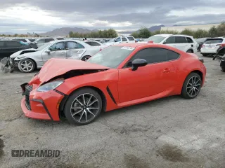 2023 Toyota GR86 with VIN JF1ZNBC14P8756375, listed as a Copart auction lot 82385244 with 56,912 mi miles and Salvage Title. Bid and sale history available at carsss.com. Image 1.