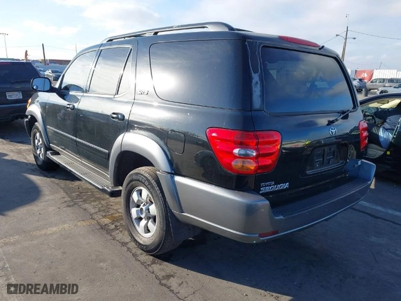 2004 Toyota Sequoia SR5 with VIN 5TDZT34A74S237767, listed as a IAAI auction lot 41499624 with 144,574 mi miles. Bid and sale history available at carsss.com. Image 3.