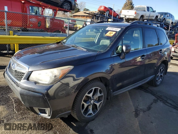 2014 Subaru Forester XT Touring with VIN JF2SJGMC3EH413107, listed as a Copart auction lot 47095145 with 183,639 mi miles and Non Repairable. Bid and sale history available at DreamBid. Image 1.