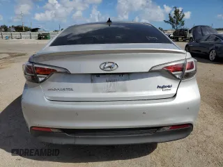 2017 Hyundai Sonata Hybrid Limited with VIN KMHE34L38HA067845, listed as a Copart auction lot 38892253 with 87,285 mi miles. Bid and sale history available at carsss.com. Image 6.