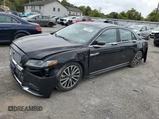 2019 Lincoln Continental Select with VIN 1LN6L9TK2K5600068, listed as a Copart auction lot 71923694 with 148,108 mi miles and Salvage Title. Bid and sale history available at carsss.com. Image 1.