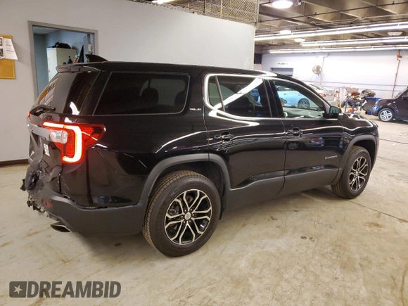 2020 GMC Acadia SLE with VIN 1GKKNKLSXLZ190137, listed as a Copart auction lot 47271874 with 75,192 mi miles and Salvage Title. Bid and sale history available at carsss.com. Image 3.