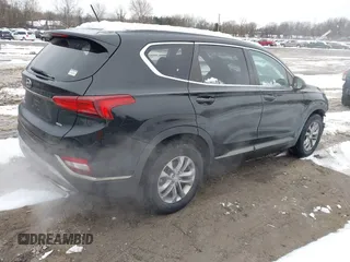 2019 Hyundai Santa Fe SE with VIN 5NMS2CAD9KH003200, listed as a IAAI auction lot 41541423 with 91,913 mi miles. Bid and sale history available at carsss.com. Image 4.