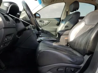 2016 Infiniti QX70 with VIN JN8CS1MW7GM753074, listed as a Copart auction lot 44591025 with 128,120 mi miles and Salvage Title. Bid and sale history available at DreamBid. Image 7.