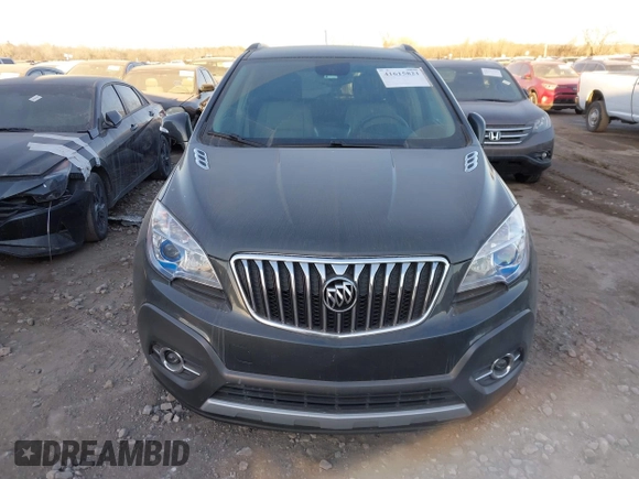2016 Buick Encore Leather with VIN KL4CJCSB9GB559825, listed as a IAAI auction lot 41615821 with 77,297 mi miles. Bid and sale history available at carsss.com. Image 12.