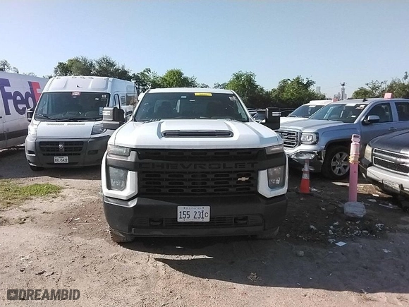 2020 Chevrolet Silverado 2500HD Work Truck with VIN 1GC2YLE76LF304718, listed as a IAAI auction lot 42031832 with 181,416 mi miles. Bid and sale history available at carsss.com. Image 1.