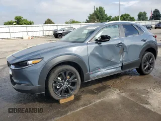 2022 Mazda CX-30 S Carbon Edition with VIN 3MVDMBCLXNM450913, listed as a Copart auction lot 58537815 with 22,756 mi miles and Salvage title. Bid and sale history available at DreamBid. Image 1.