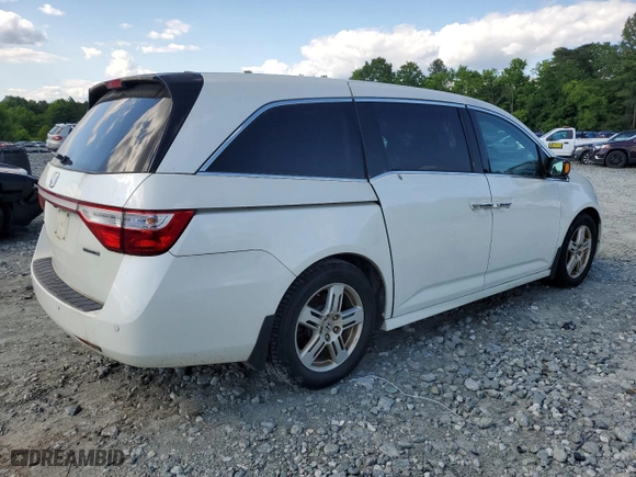 2013 Honda Odyssey Touring with VIN 5FNRL5H93DB089326, listed as a Copart auction lot 55799234 with 151,776 mi miles and Non Repairable. Bid and sale history available at carsss.com. Image 3.