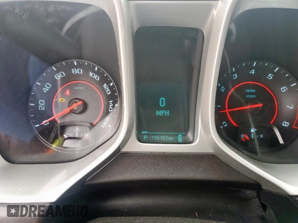 2012 Chevrolet Camaro 1LT with VIN 2G1FB1E33C9168165, listed as a Copart auction lot 57306385 with 156,165 mi miles and Clean title. Bid and sale history available at DreamBid. Image 9.