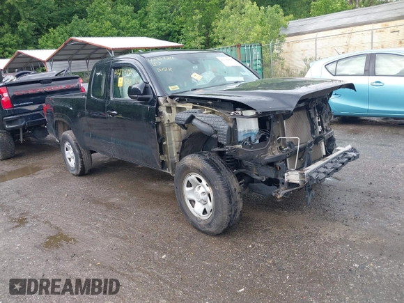 2018 Toyota Tacoma SR with VIN 5TFSX5EN1JX062523, listed as a IAAI auction lot 42334816 with 56,994 mi miles and . Bid and sale history available at DreamBid. Image 1.