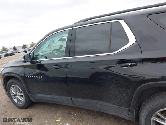2022 Chevrolet Traverse LT Cloth with VIN 1GNEVGKW6NJ151659, listed as a IAAI auction lot 41209960 with 83,090 mi miles. Bid and sale history available at carsss.com. Image 14.
