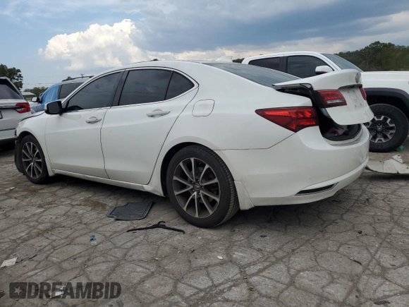 2016 Acura TLX V6 Tech with VIN 19UUB2F58GA004992, listed as a Copart auction lot 69619514 with 0 mi miles and Salvage Title. Bid and sale history available at carsss.com. Image 2.