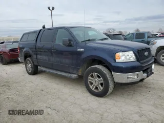 2005 Ford F-150 XLT with VIN 1FTPW14575FB50779, listed as a Copart auction lot 47545025 with 158,779 mi miles and Clean Title. Bid and sale history available at carsss.com. Image 4.