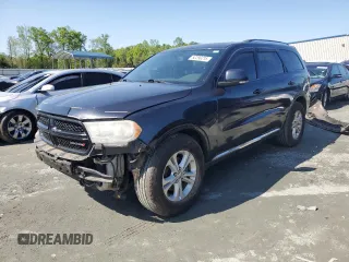2013 Dodge Durango Crew z VIN 1C4RDHDG3DC700276, wystawiony jako Copart lot #52290215 z przebiegiem 198 243 mil mil oraz Szkody całkowita. Historia ofert i sprzedaży dostępna na DreamBid. Obrazek 1.
