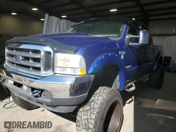 2003 Ford F-250 XL with VIN 1FTNW21P23EB54762, listed as a Copart auction lot 44457745 with 114,799 mi miles and Clean title. Bid and sale history available at DreamBid. Image 1.