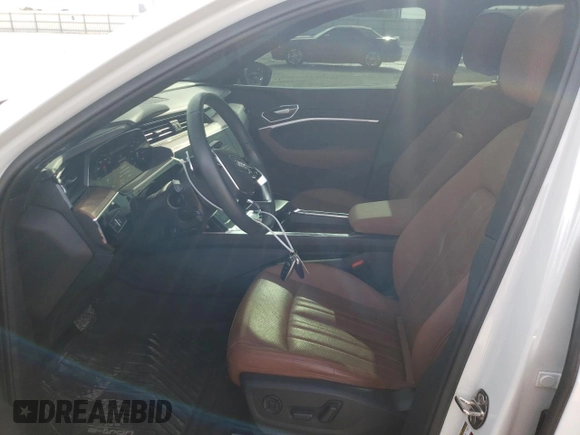 2019 Audi e-tron Premium Plus with VIN WA1LAAGE9KB012960, listed as a Copart auction lot 66488553 with 26,579 mi miles. Bid and sale history available at carsss.com. Image 7.