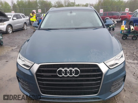2016 Audi Q3 Premium Plus with VIN WA1EFCFSXGR015667, listed as a IAAI auction lot 42201938 with 133,359 mi miles and . Bid and sale history available at DreamBid. Image 12.