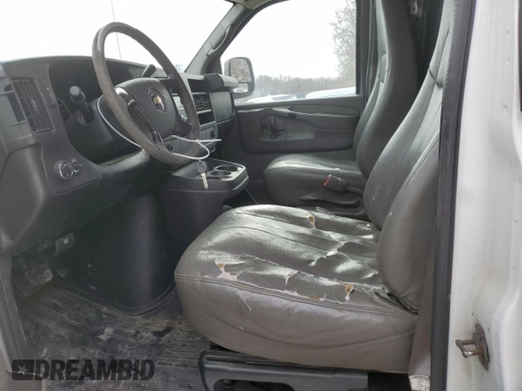 2010 Chevrolet Express Cargo Van with VIN 1GCUGADX8A1184609, listed as a Copart auction lot 44446155 with 89,759 mi miles and Salvage Title. Bid and sale history available at carsss.com. Image 7.