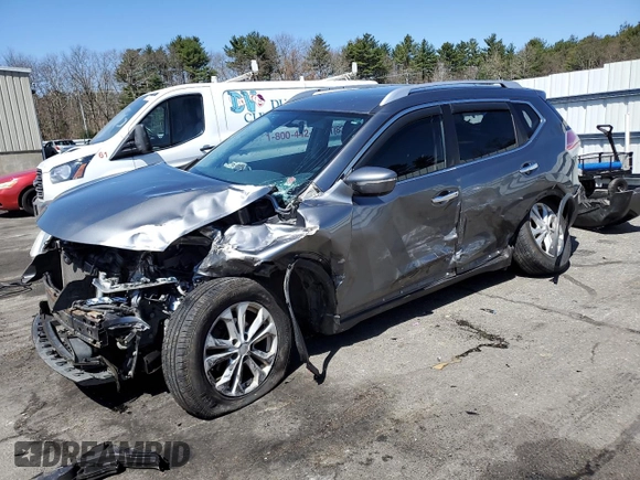 2015 Nissan Rogue SV with VIN KNMAT2MV8FP543870, listed as a Copart auction lot 53615465 with 151,697 mi miles and Salvage Title. Bid and sale history available at carsss.com. Image 1.