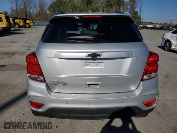 2022 Chevrolet Trax LT with VIN KL7CJPSMXNB568381, listed as a Copart auction lot 46663095 with 53,559 mi miles and Salvage title. Bid and sale history available at DreamBid. Image 6.