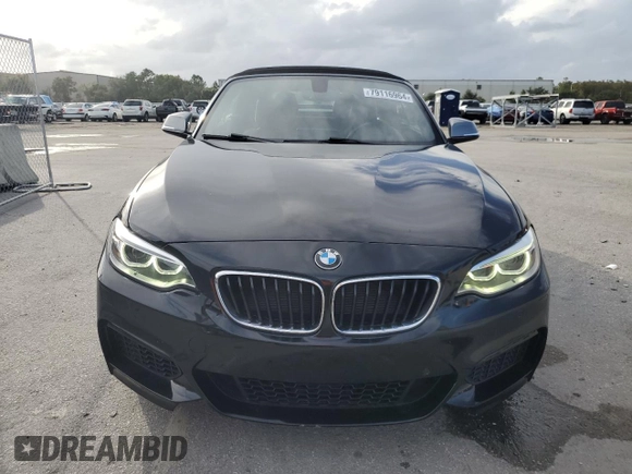 2017 BMW 2 Series M240i xDrive with VIN WBA2L3C3XHV667578, listed as a Copart auction lot 79116964 with 49,741 mi miles and Salvage Title. Bid and sale history available at carsss.com. Image 5.