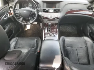 2013 Infiniti M37 with VIN JN1BY1AP8DM513078, listed as a Copart auction lot 89155455 with 171,891 mi miles and Salvage Title. Bid and sale history available at carsss.com. Image 8.