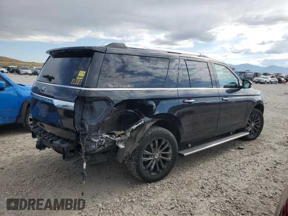 2020 Ford Expedition Max Limited z VIN 1FMJK2AT9LEA21564, wystawiony jako Copart lot #57528845 z przebiegiem 216 892 mil mil oraz Szkoda całkowita • Salvage title. Historia ofert i sprzedaży dostępna na DreamBid. Obrazek 3.