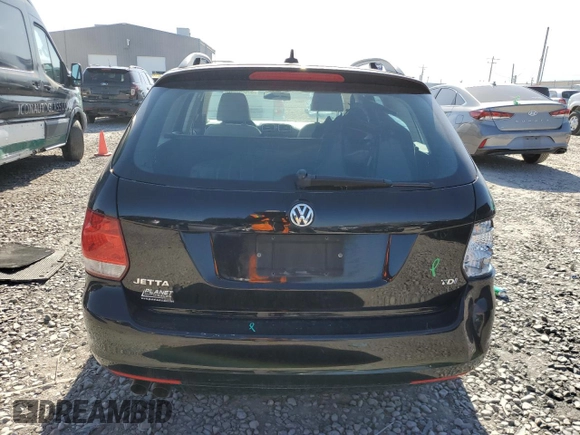 2012 Volkswagen Jetta TDI w/Sunroof & Nav with VIN 3VWPL7AJ4CM673300, listed as a Copart auction lot 57020025 with 116,069 mi miles and Salvage title. Bid and sale history available at DreamBid. Image 6.